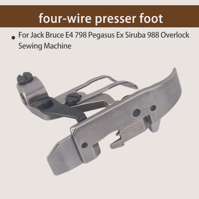 1PCS Four-Thread Presser Foot  - đánh giá và giá Textile Sewing Machines