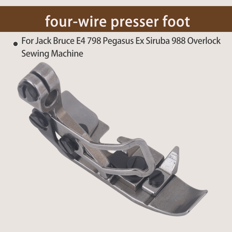 1PCS Four-Thread Presser Foot  - đánh giá và giá Textile Sewing Machines