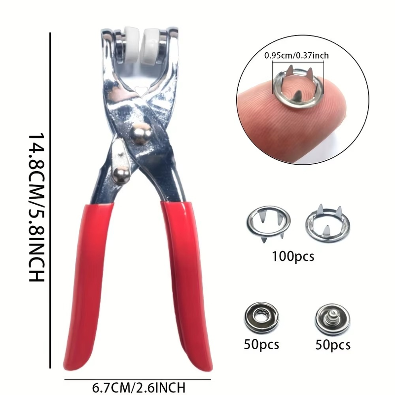 200pcs Metal Sewing Buttons An - đánh giá và giá Snap Button Plier