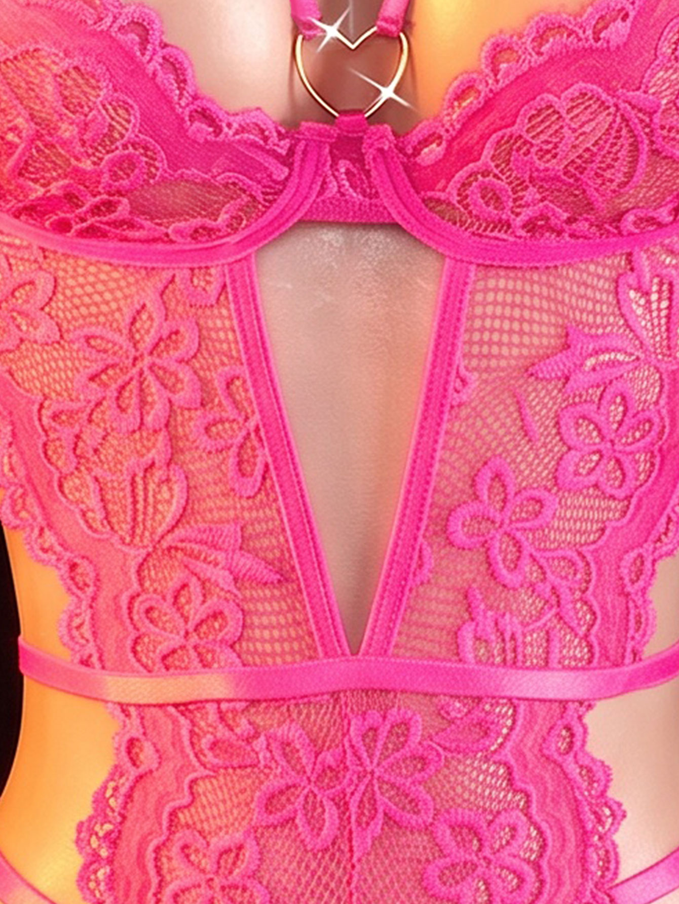 One-piece Hollow Transparent L - đánh giá và giá Sewing Nylon