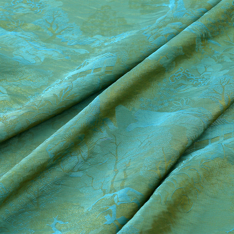 1meter Lustrous Brocade Rayon  - đánh giá và giá Sewing Nylon
