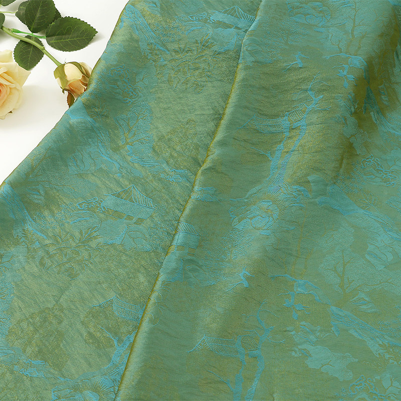 1meter Lustrous Brocade Rayon  - đánh giá và giá Sewing Nylon