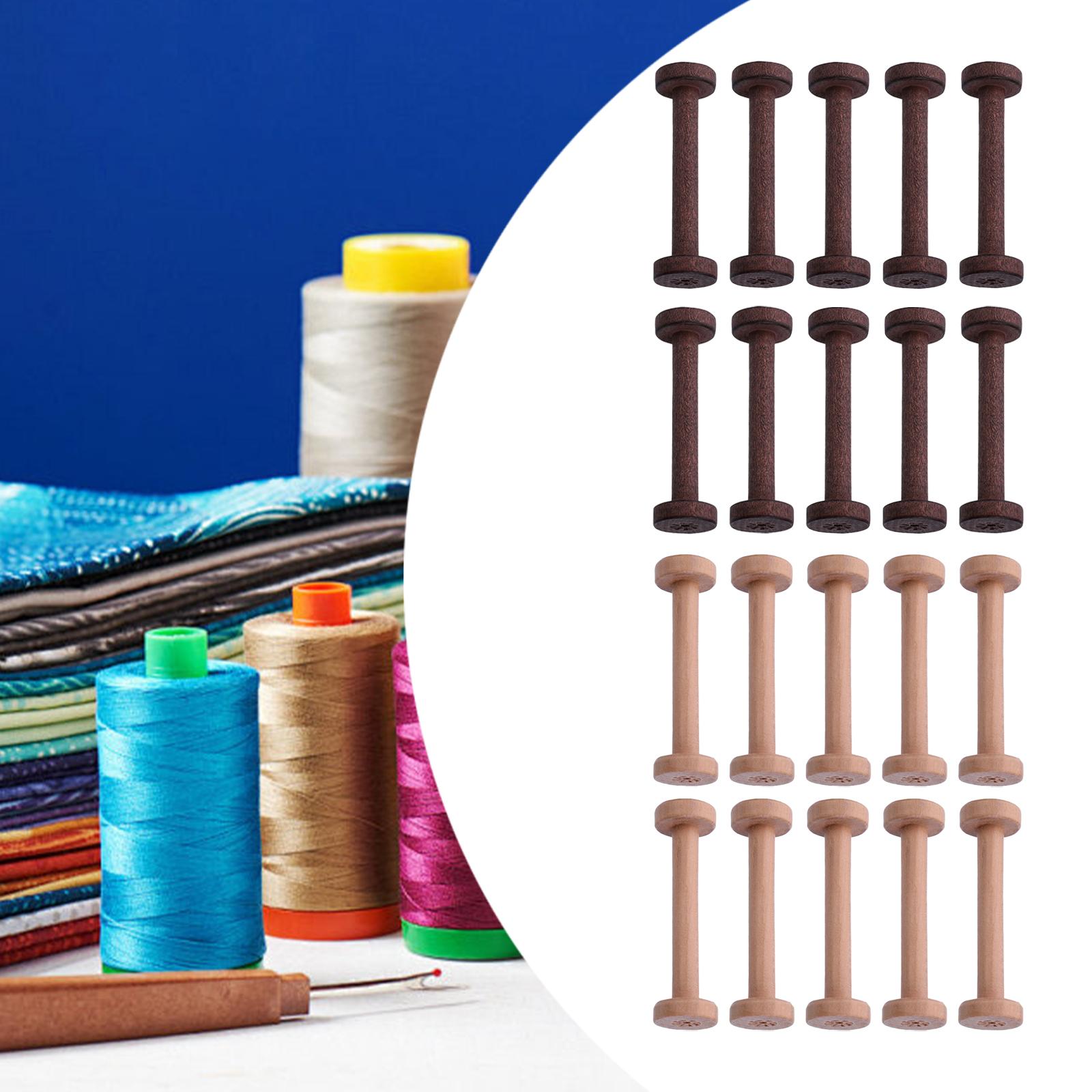 Wood Bobbins 10pcs Smooth Fini - đánh giá và giá Thread Bobbins Empty