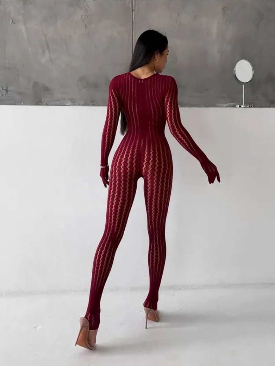Women's Burgundy Sheer Lace Ju - đánh giá và giá Sewing Nylon