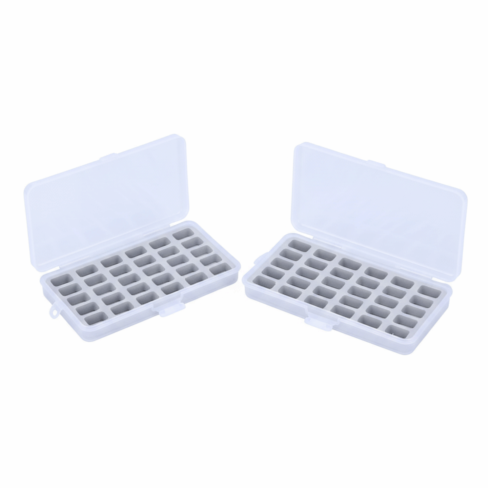2pcs Transparent Plastic Bobbi - đánh giá và giá Thread Bobbins Empty