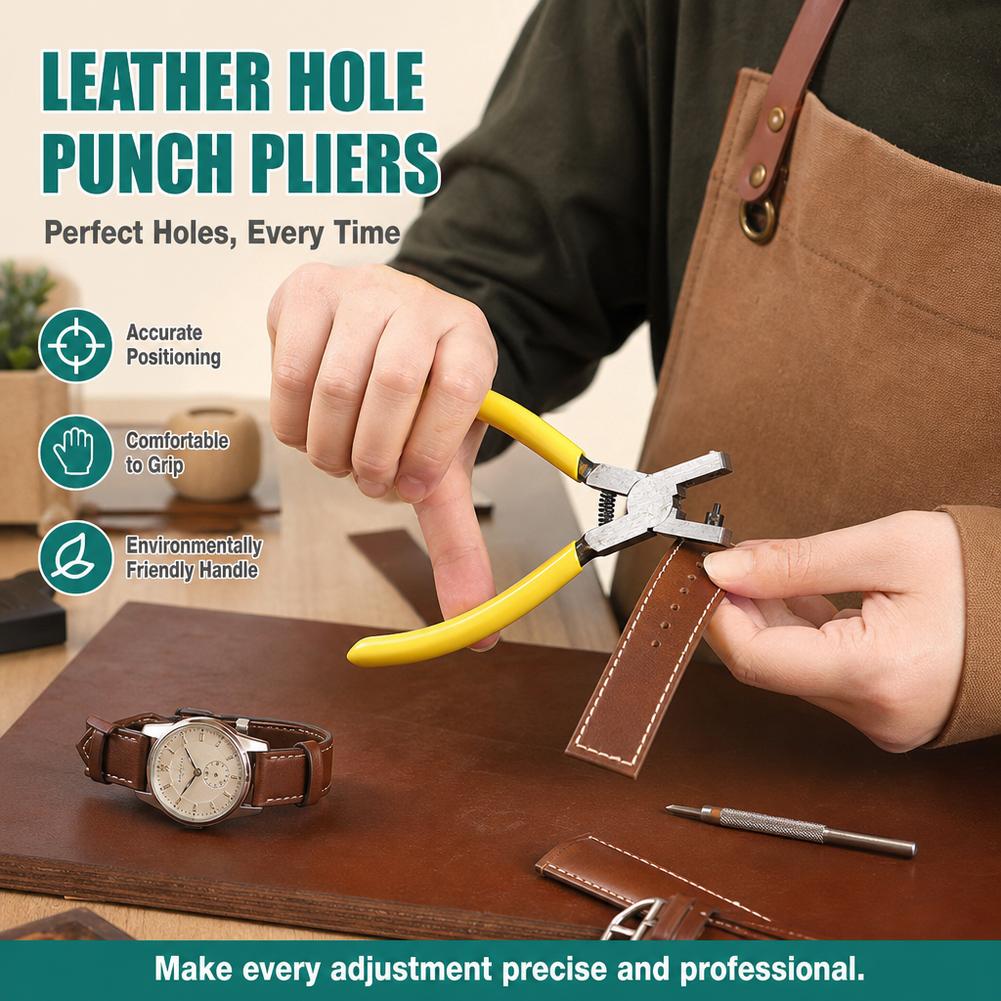 Leather Belt Hole Punch Pliers - đánh giá và giá Snap Button Plier