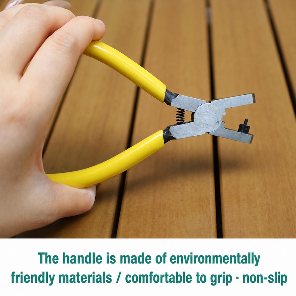Leather Belt Hole Punch Pliers - đánh giá và giá Snap Button Plier