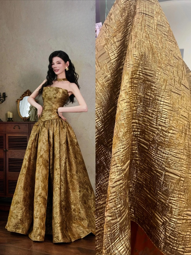 Bronze Brown Textured Irregula - đánh giá và giá Vintage Sewing Textile