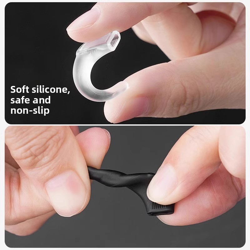 Anti-Slip Silicone Ear Hooks f - đánh giá và giá Hook Eye Fastener