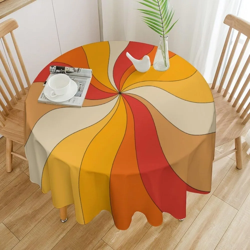 Retro Groovy Swirl Round Table - đánh giá và giá Century Textile & Sewing Supply Avenue C North Saskatoon Sk