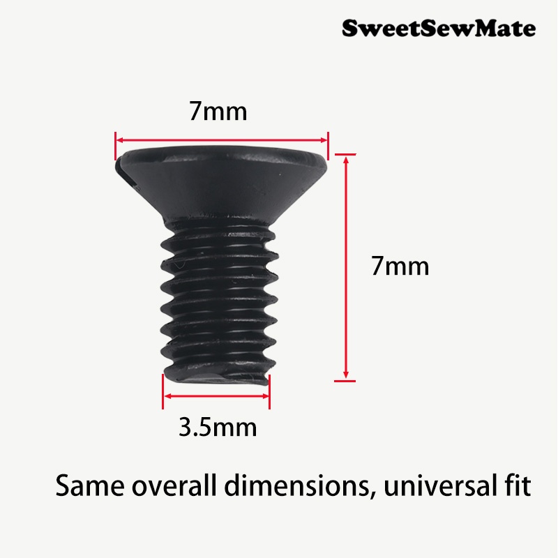 1PCS lotted Flat Head Screw Al - đánh giá và giá Textile Sewing Machines