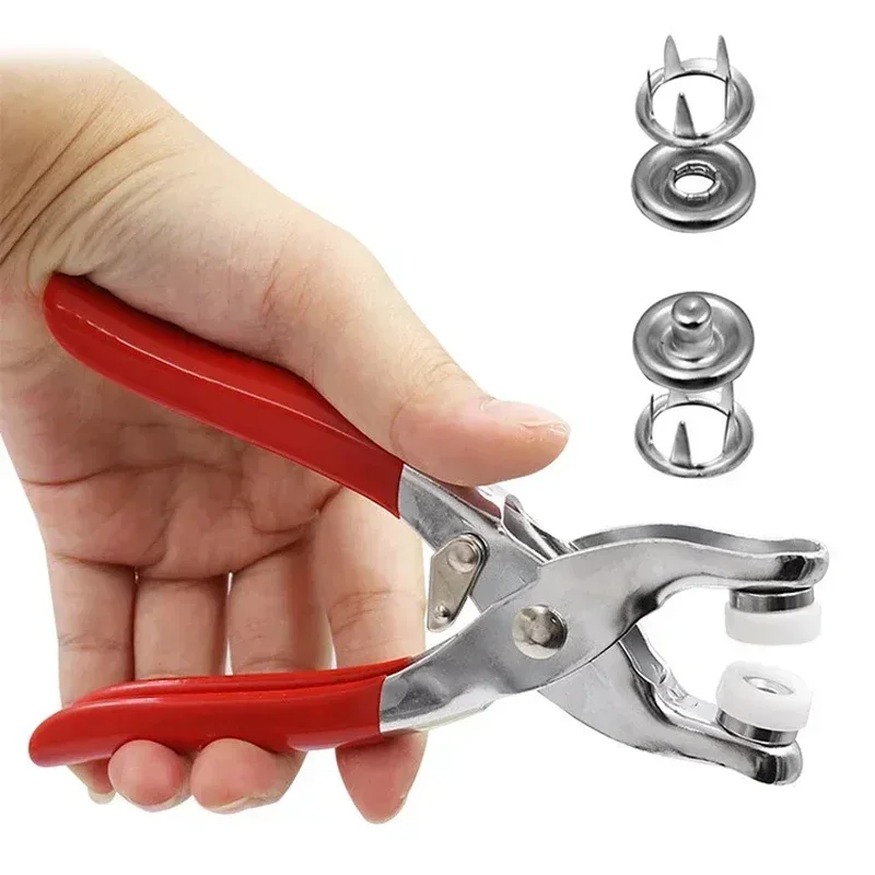 Five-prong Button Installation - đánh giá và giá Snap Button Plier