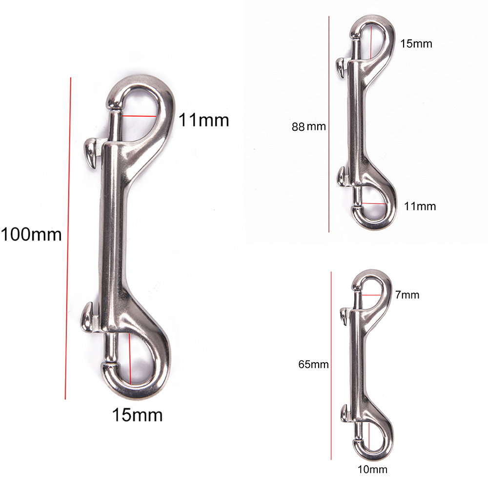 65/88/100mm Double Ended Scuba - đánh giá và giá Hook Eye Fastener